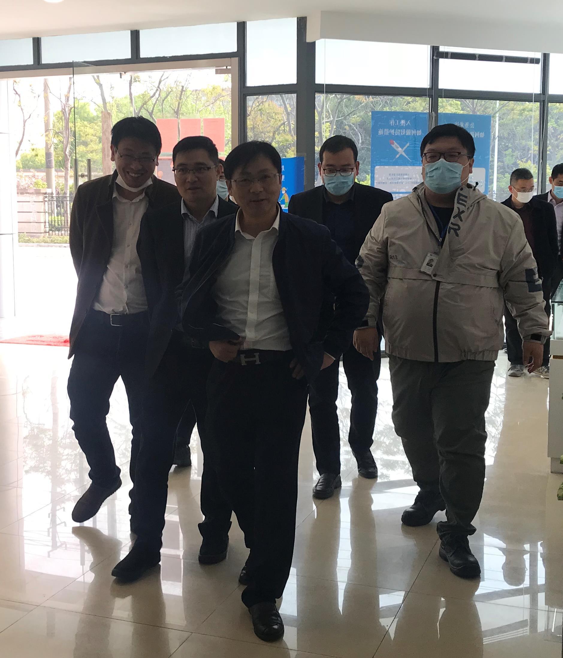 欢迎常熟市委组织部领导莅临指导！