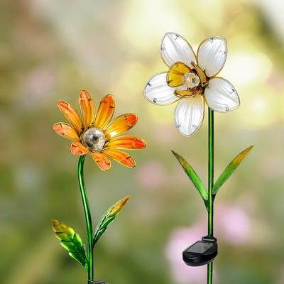 太阳能花插