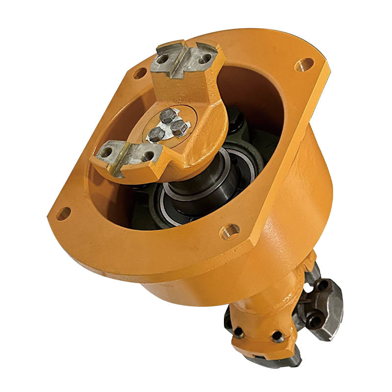Slewing support propeller shaft