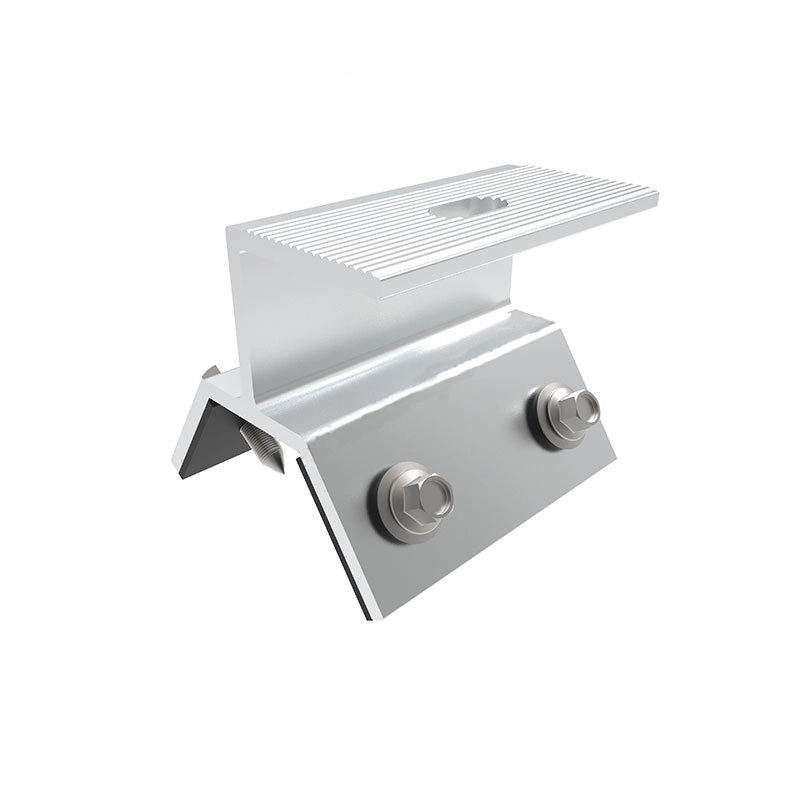 Trapezoidal Tile Fixture Clip Lock Metal Roof Solar Mounting Clamps