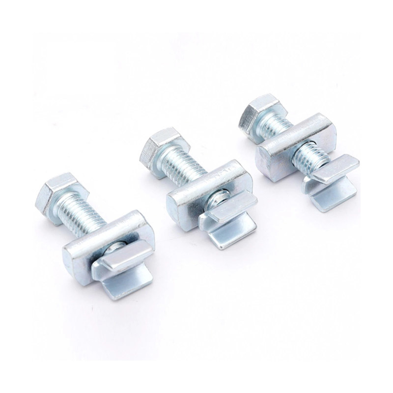 Carbon Steel Zinc Hot DIP Galvanized M10 V-Shaped Stifferner for C Channel Steel Sonstruction Rod Stifferner for Support System - China Rod Stiffener and Channel Stud Nut