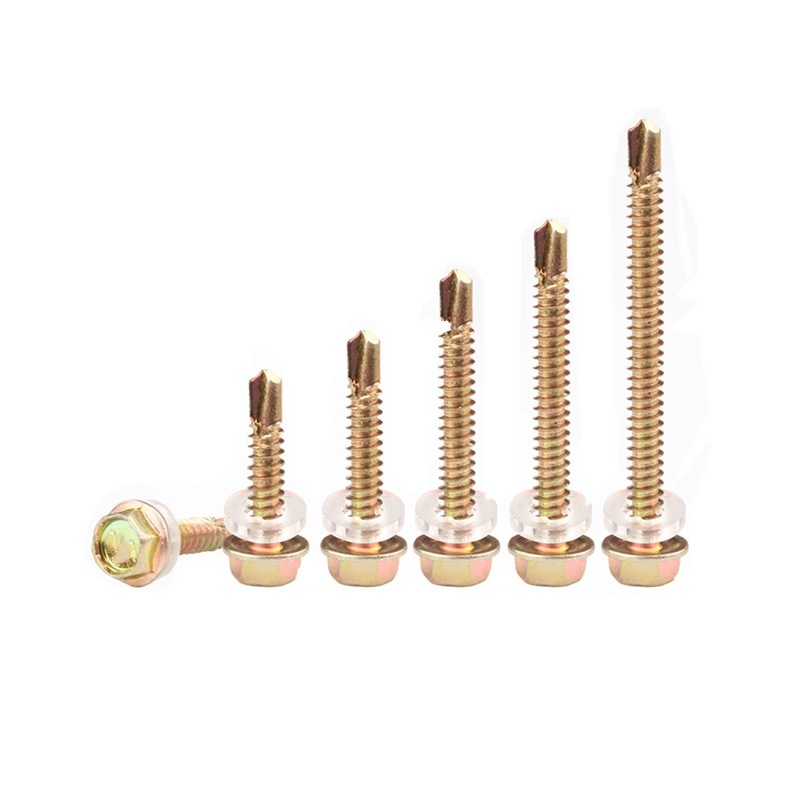 Color Blating Drilling Screw