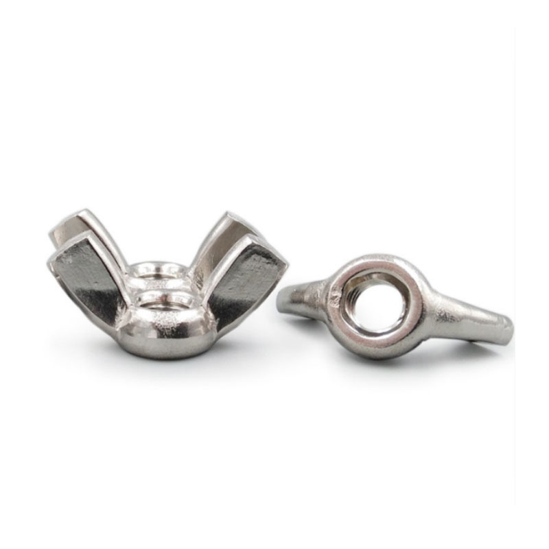 Fasteners Ss304 Stainless Steel Butterfly Nut Din315 Butterfly Nut Wing Nut