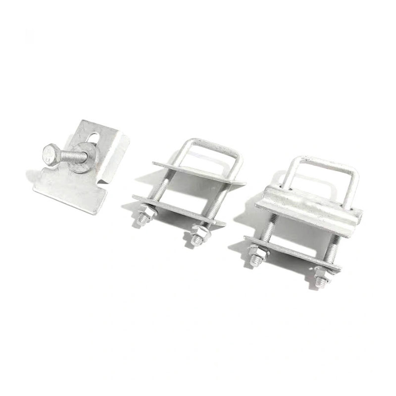 Strut Bracket Channel Plate Strut Accessories Steel Square Post Base Connector - China PV Accessories Fastener and Stainless Steel