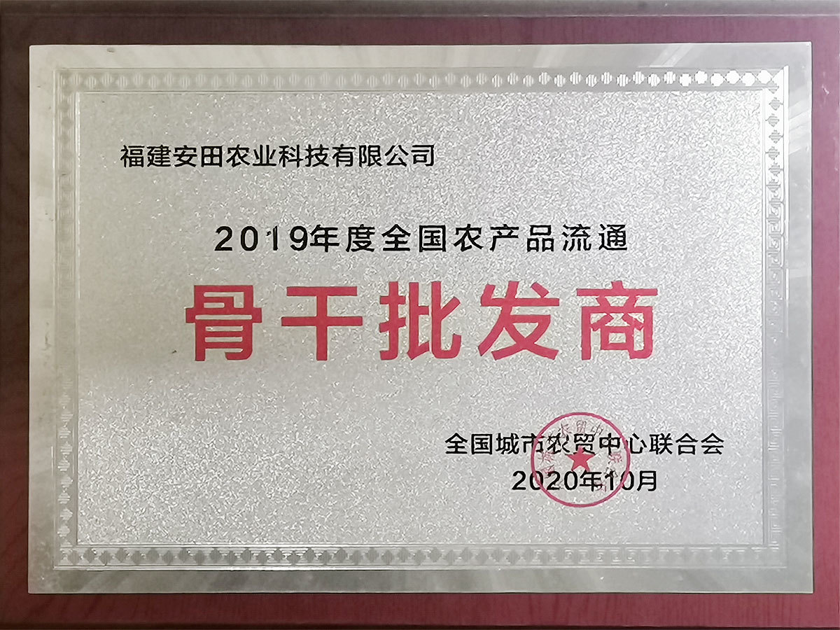 2019全國農產品流通-骨干批發商