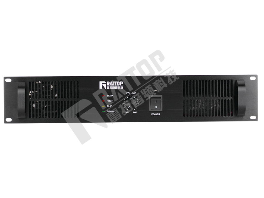 纯后级广播功放(130W)