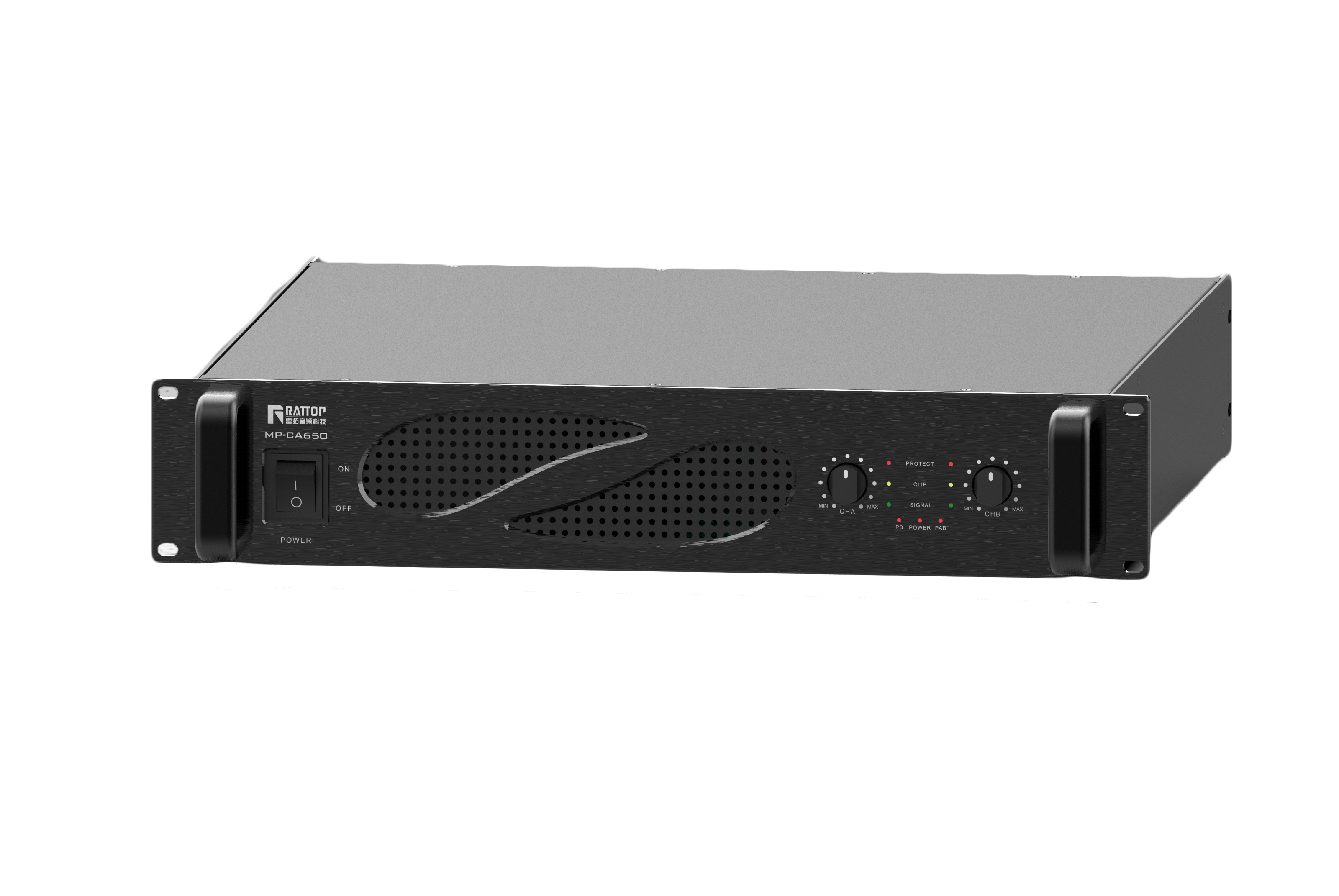 双通道专业音频功率放大器(650W)