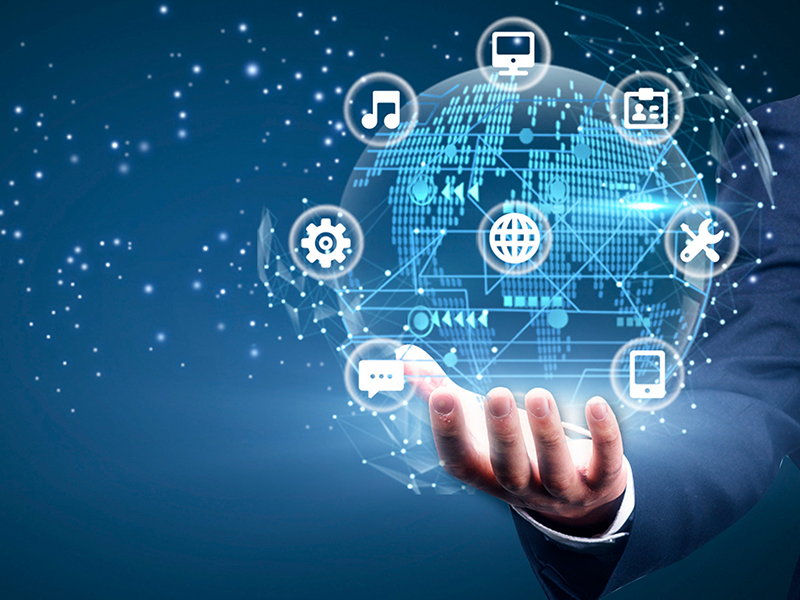 All-digital two-way IP network broadcasting system