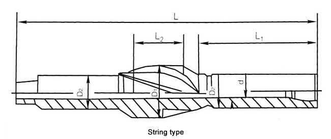 Integral spiral stabilizer 