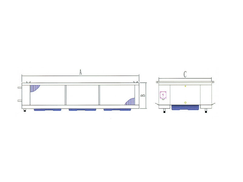 R22冷風(fēng)機(jī)系列(4分管，雙面出風(fēng))