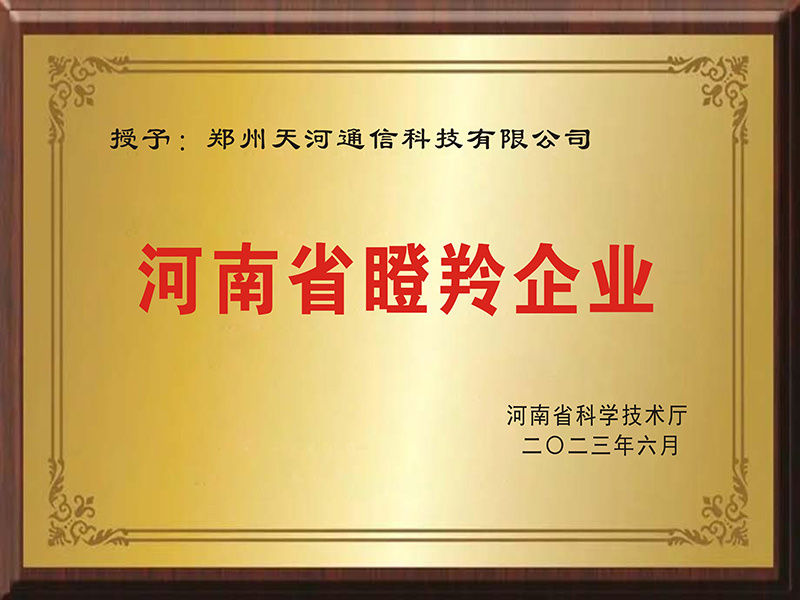 河南省瞪羚企业