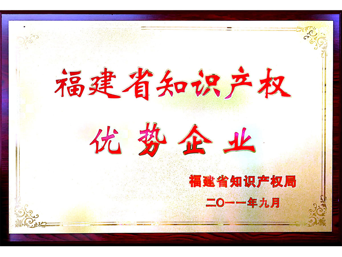 Intellectual Property Advantage Enterprises in Fujian Province
