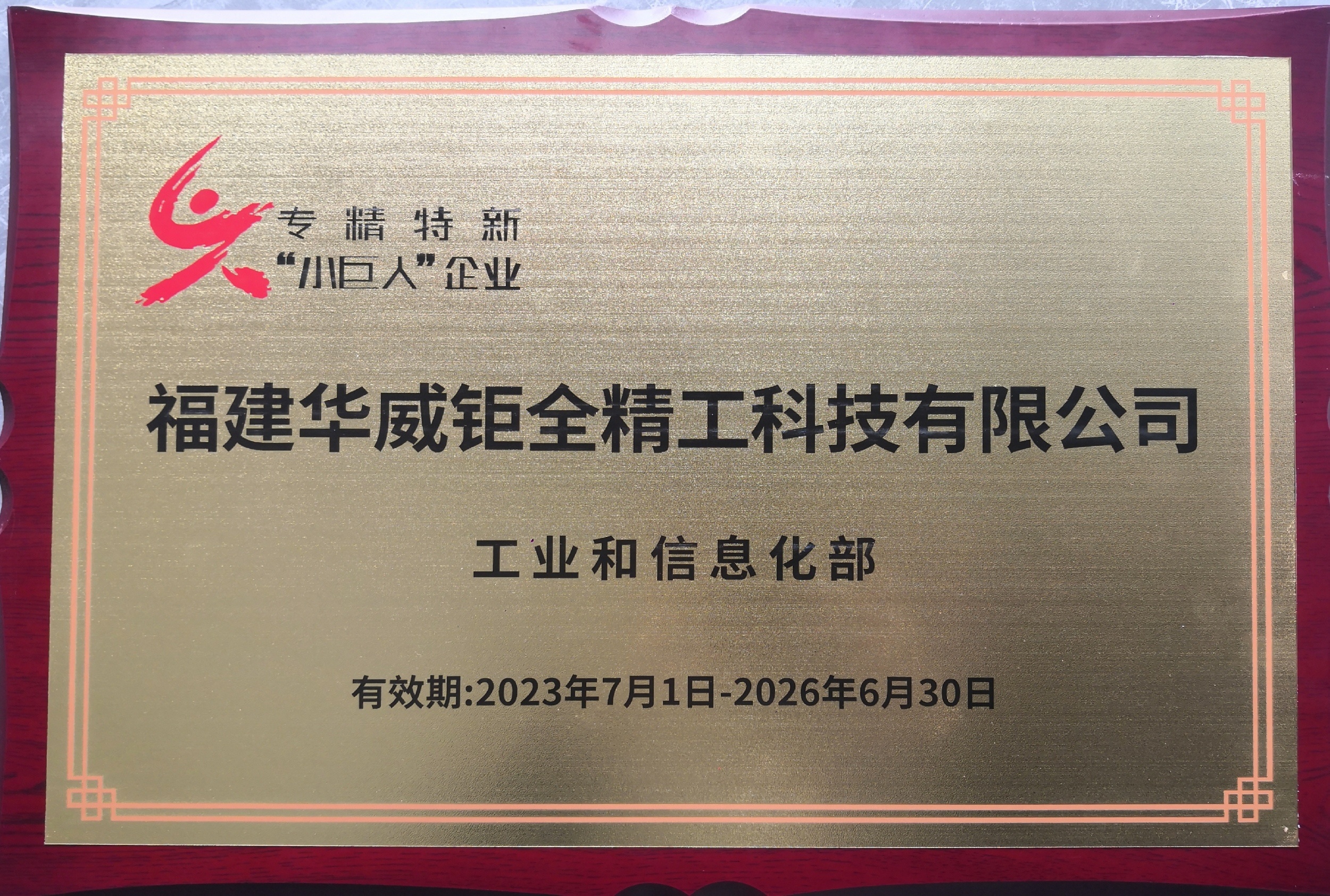 国家专精特新“小巨人”企业