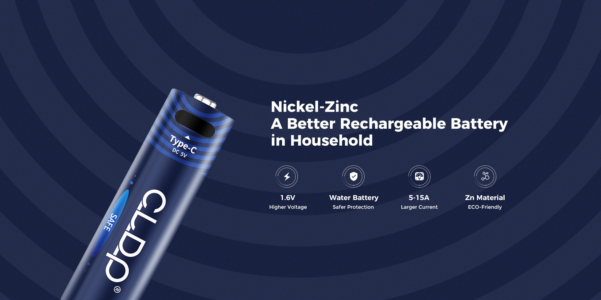 Rechargeable AA Battery Manufacturer USB AA Battery Supplier NiZn rechargeable-aa-battery-manufacturer-usb-aa-battery-supplier-nizn