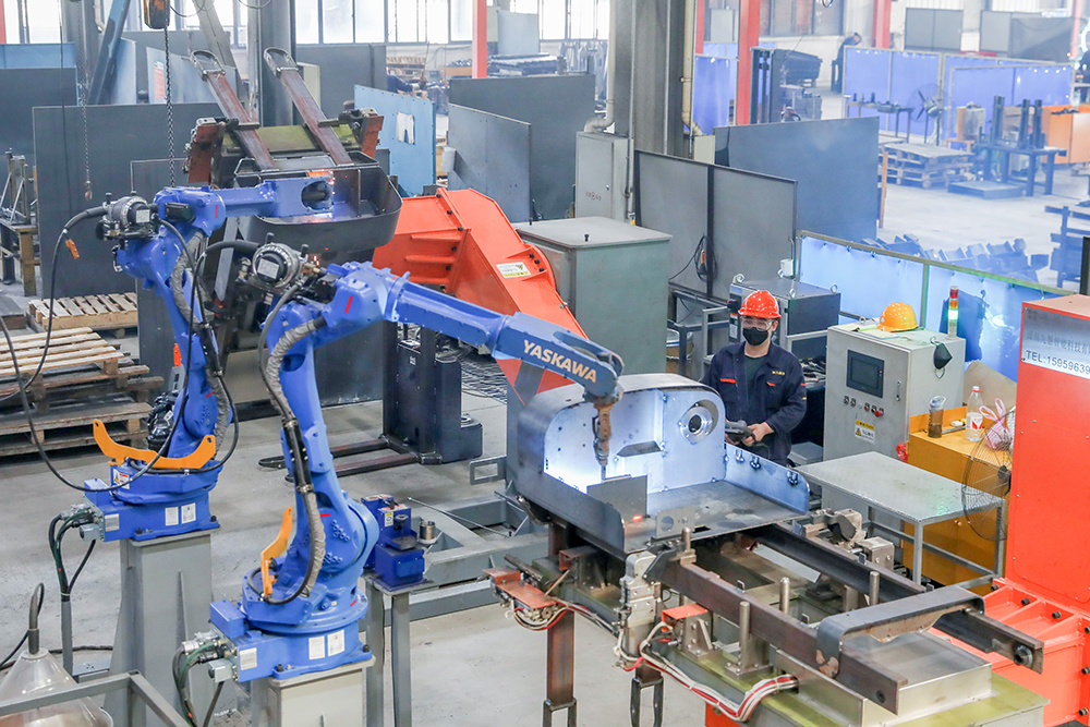 Fully automatic robot welding