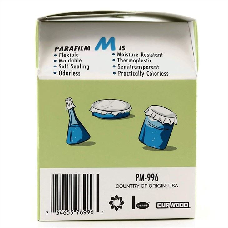 Parafilm PM996  4inchx125FT Laboratory Self Sealing Film
