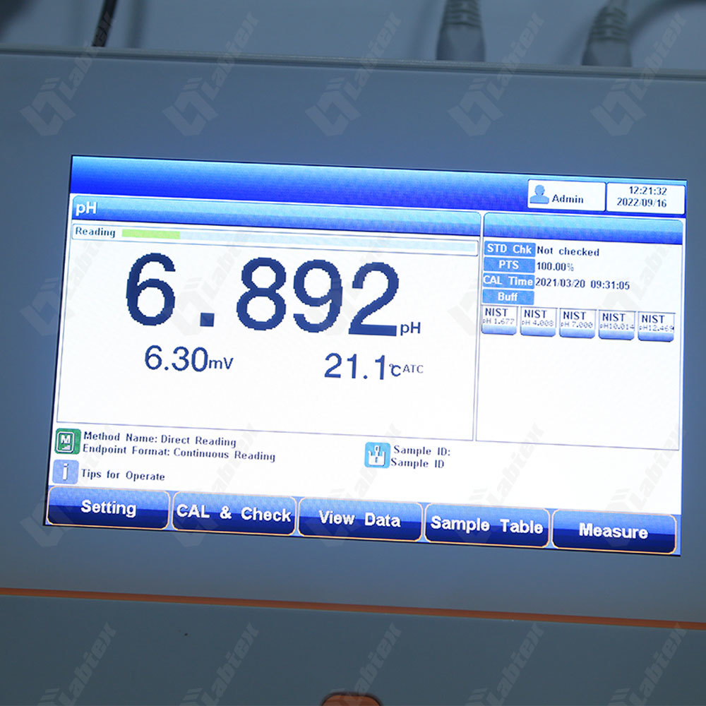 Benchtop pH Meter