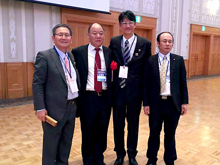 行业交流：2016年5月，公司董事长程安林在日本参加