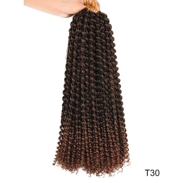 طومو -ملتف -كروشيه -شعر -ضفر اصطناعي -تمديد -14-18-22inch-22strands-Spring-twist-80g