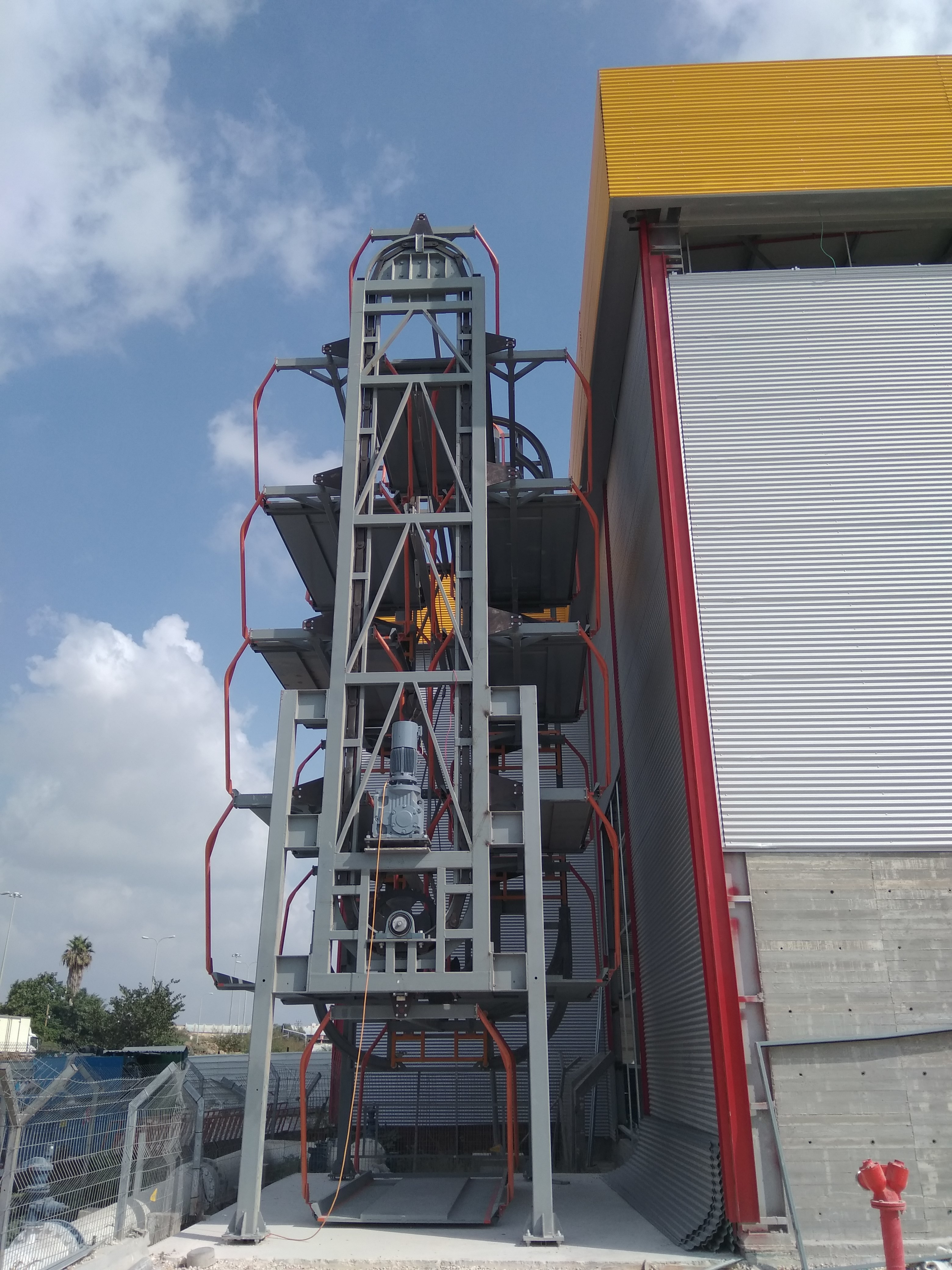 10 SUV cars rotary carousel PCX Model parking system