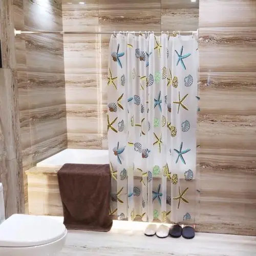 Small Bathroom Favorite Shower Curtain Purchase Installation Tips