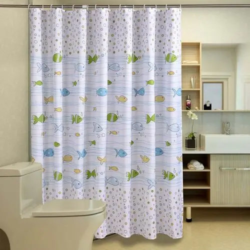 Shower curtain installation method