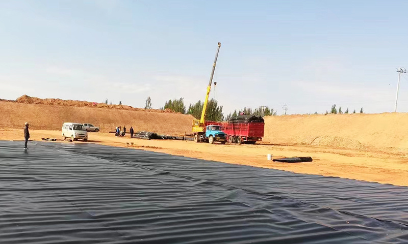 What is the role of geomembrane?