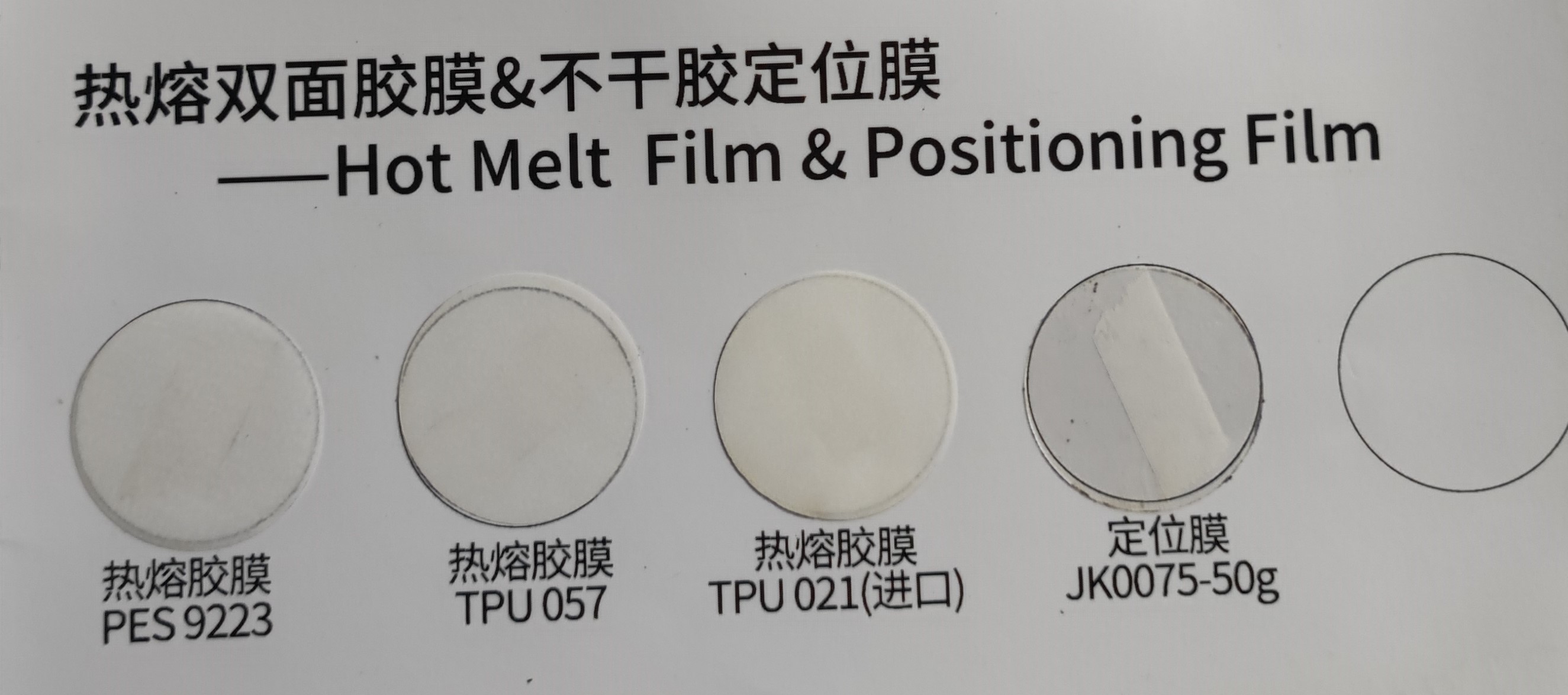 Hot Melt Film&Positioning Film