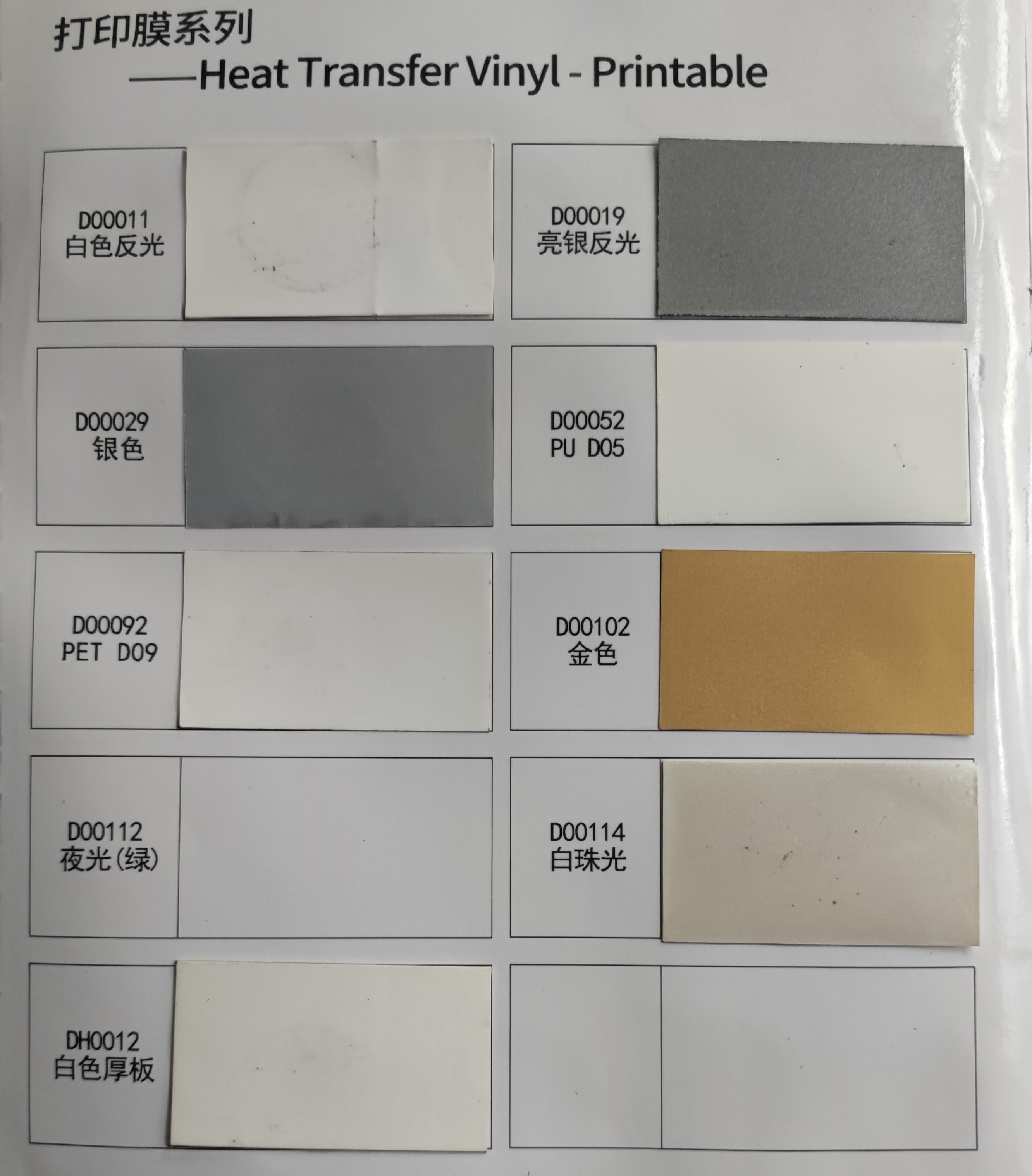 Heat Transfer Vinyl-Printable