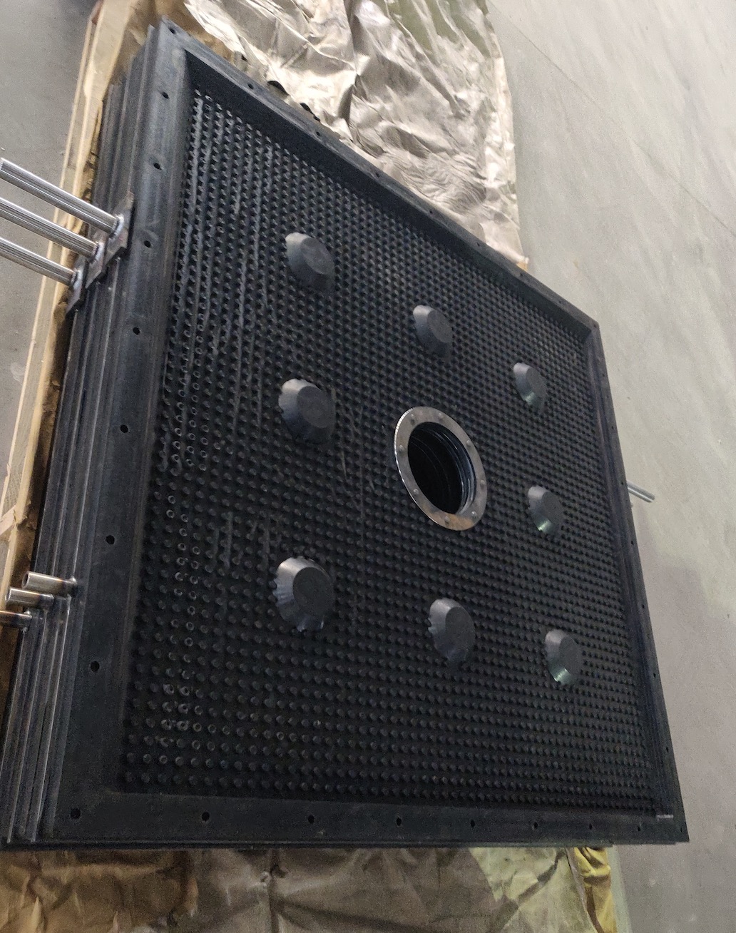 Filter plates->FILTER PLATE AND CLOTH