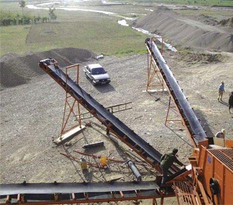 BELT CONVEYOR->AUXILIARY EQUIPMENT->Engineering，Procurement, Construction->EPC->Belt conveyors