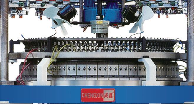 Double-sided computer large jacquard machine