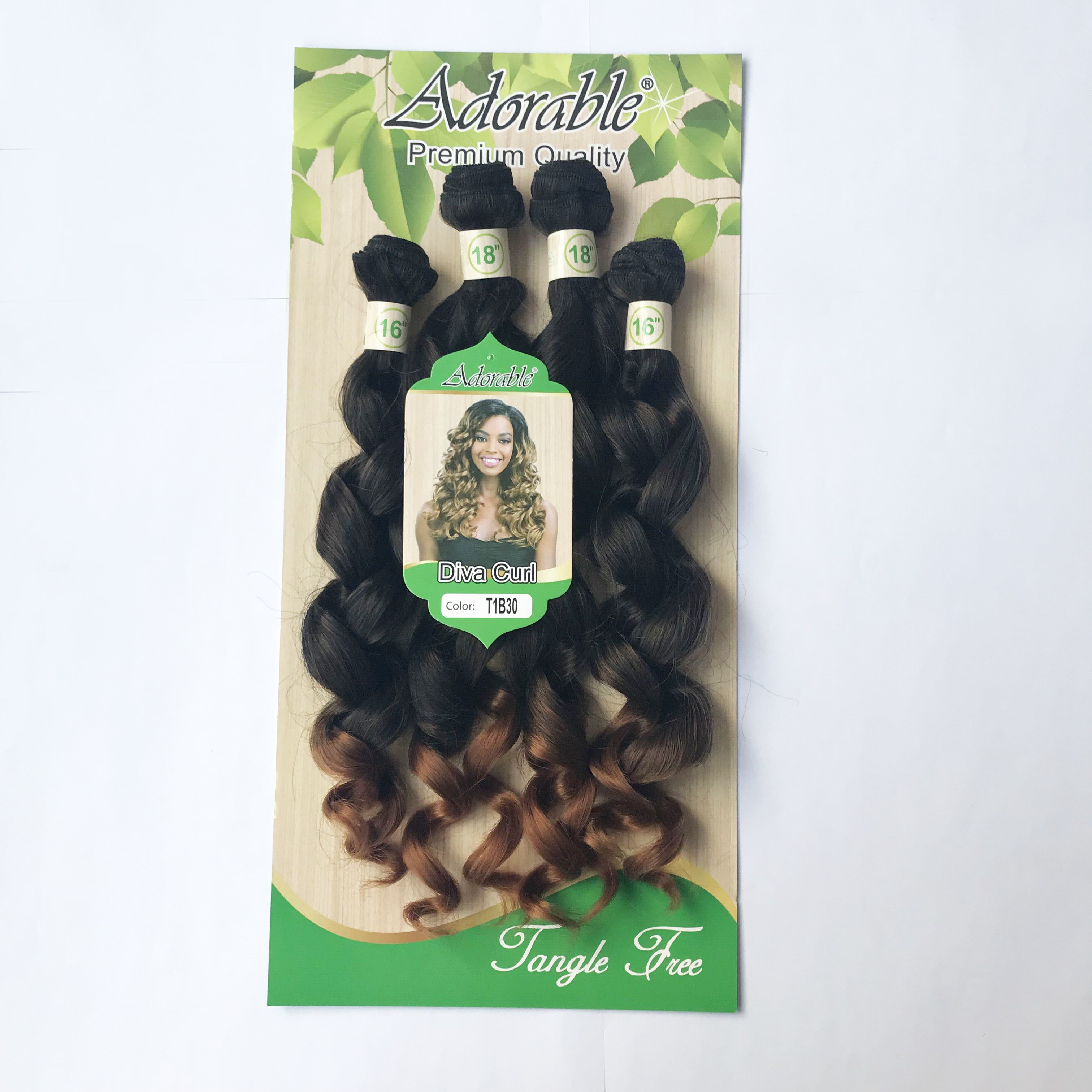 Diva curl 4pcs T1B30