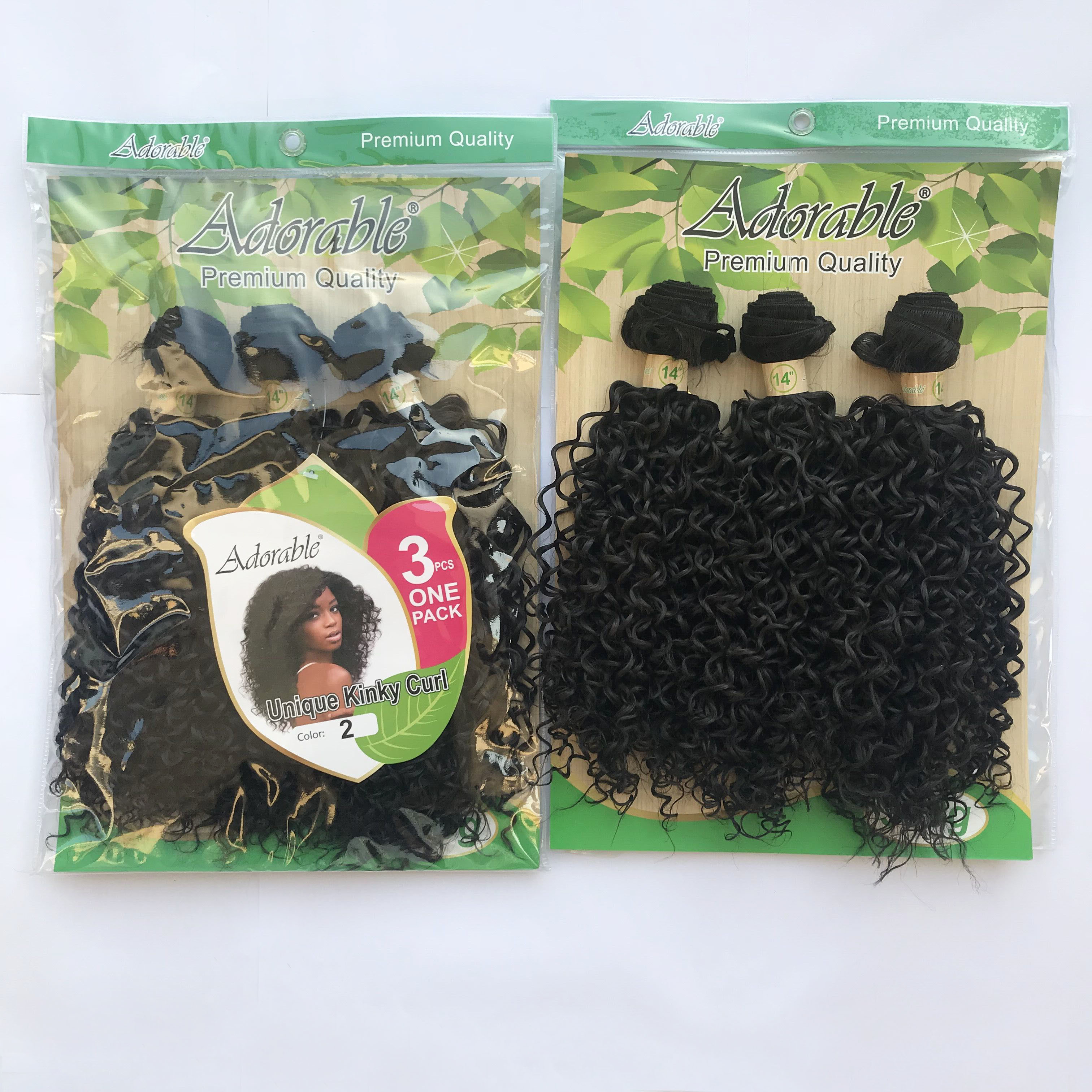Kinky curl 3pcs