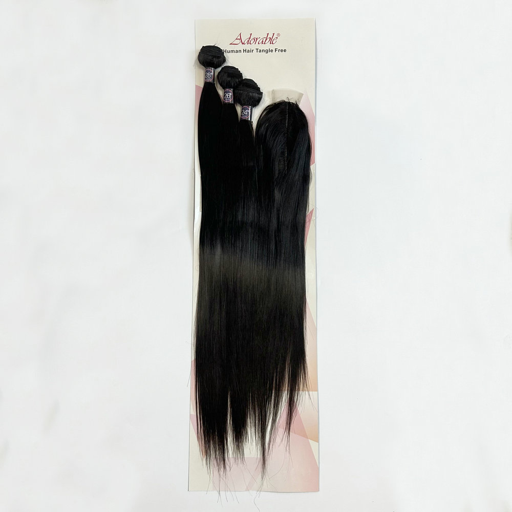 Remy straight 3pcs