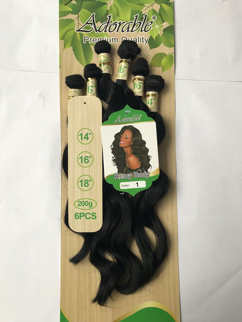 Remy body 6pcs 1#