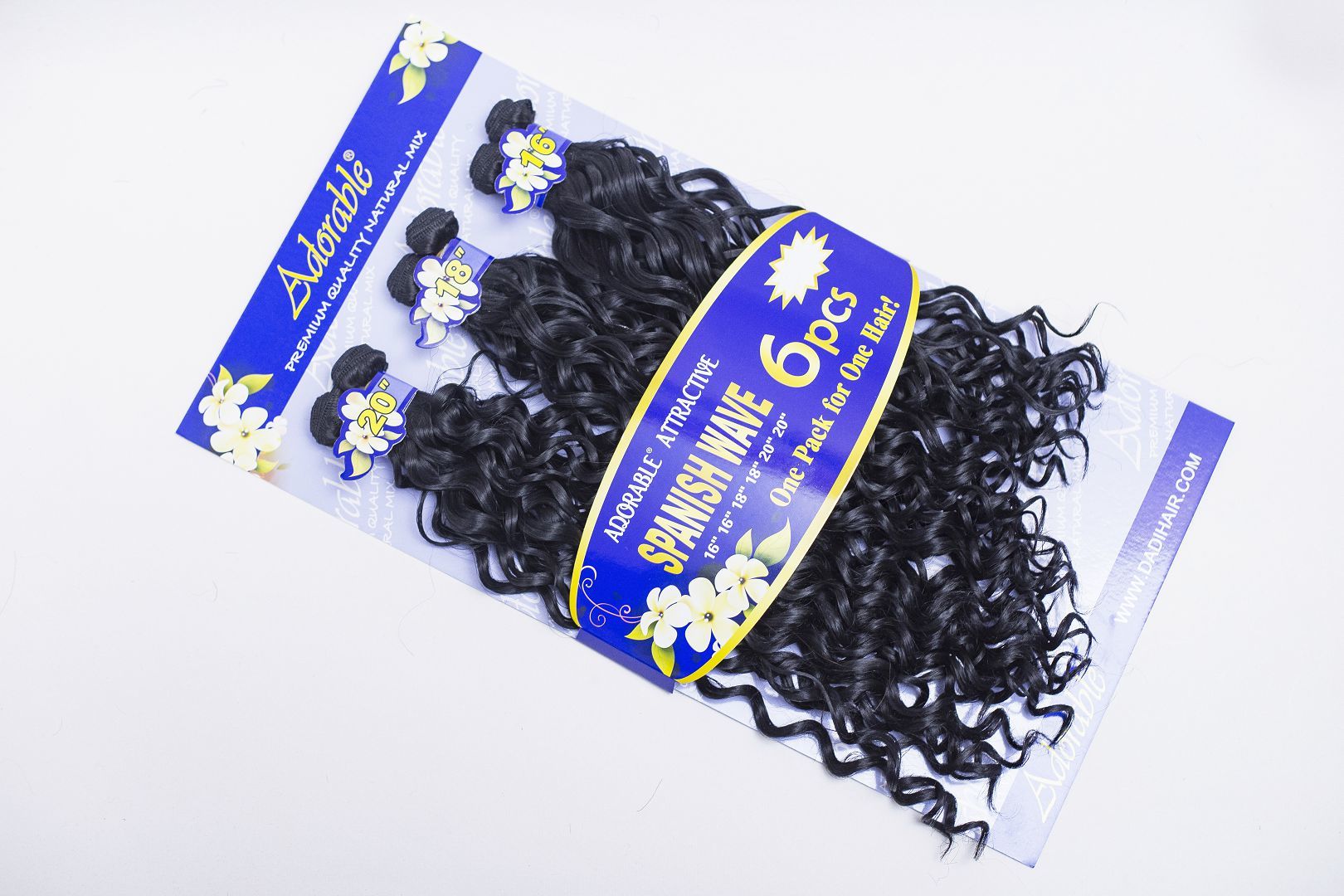 Spanish wave 6pcs 16-20 2#