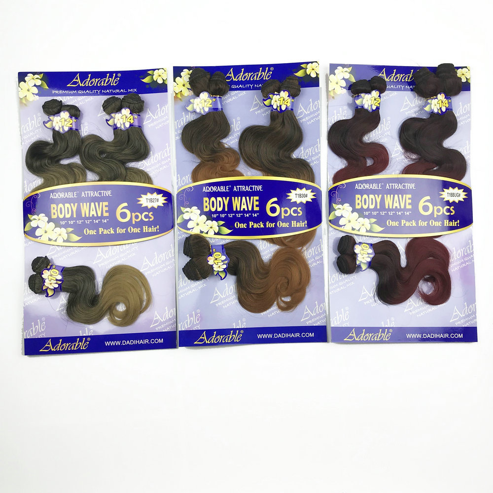 BODY WAVE 6PCS（10-14）