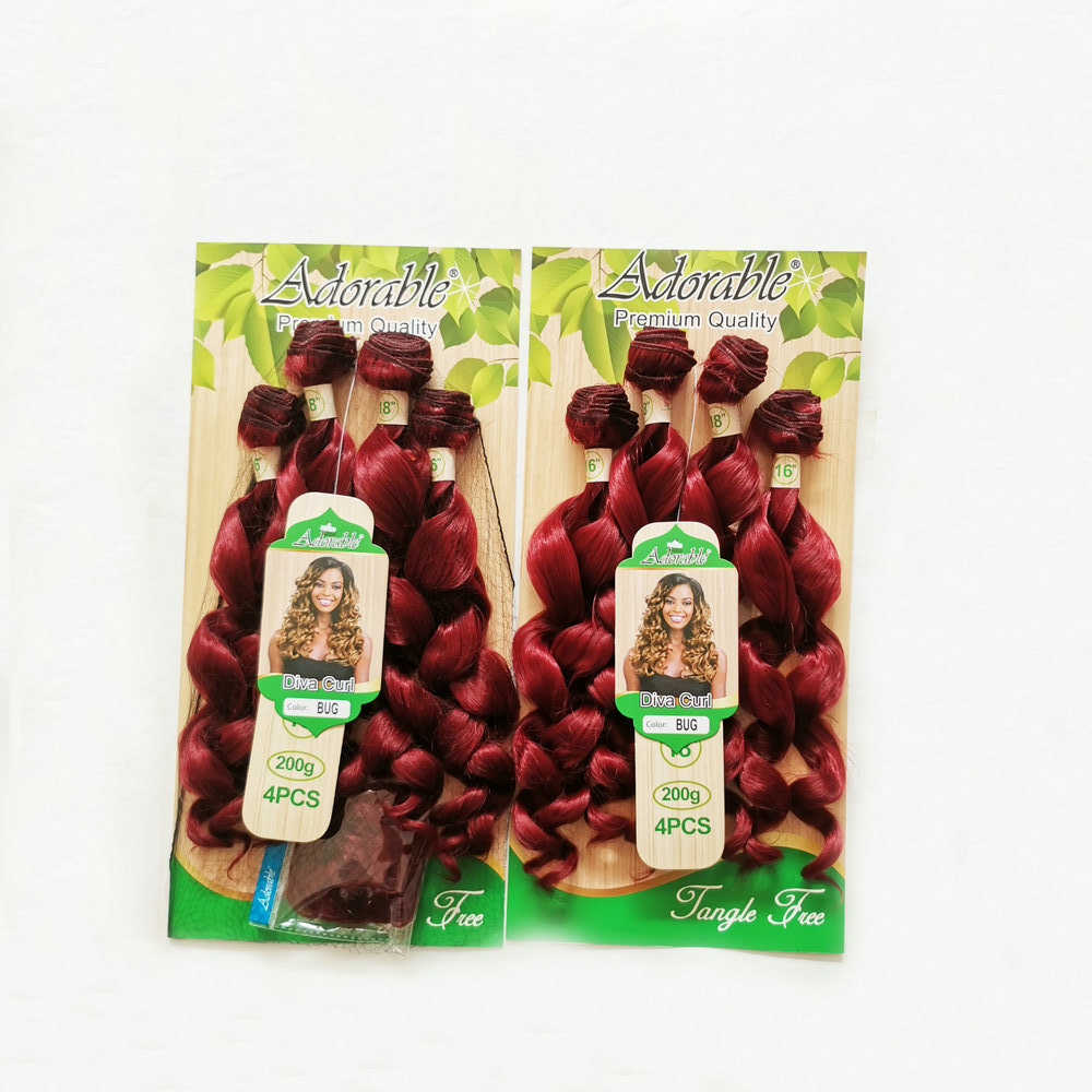 Diva curl 4pcs  Bug