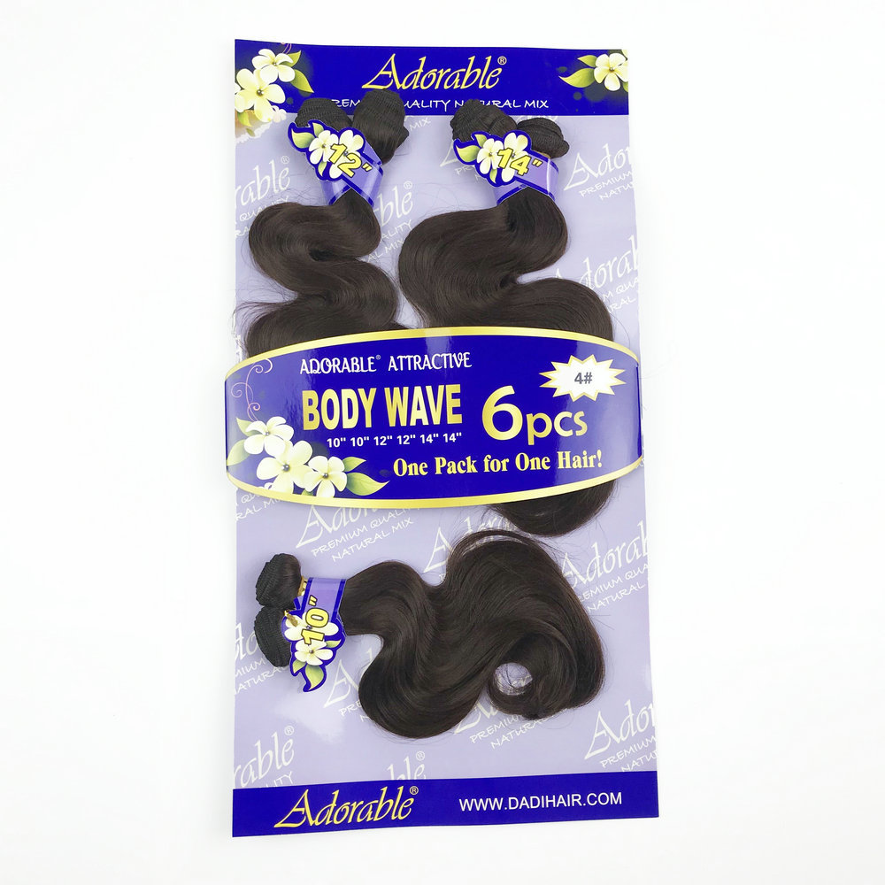 BODY WAVE 6PCS（10-14）