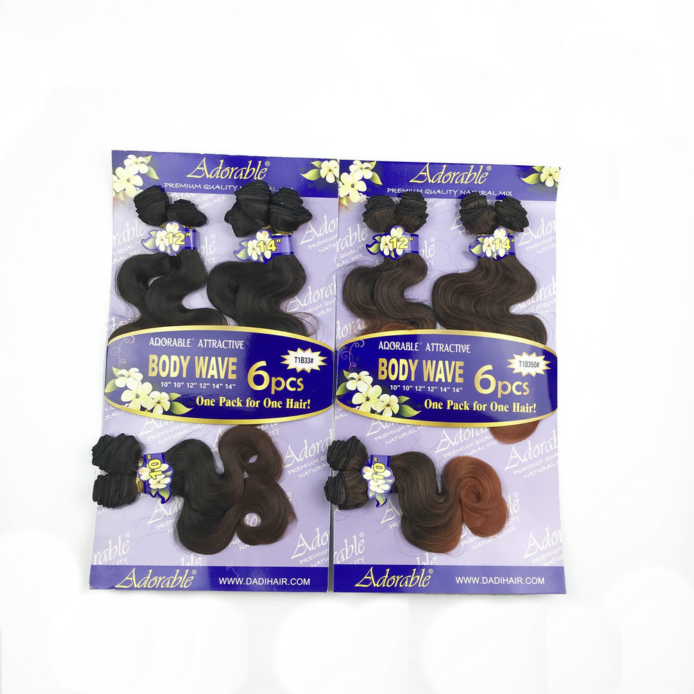 BODY WAVE 6PCS（10-14）