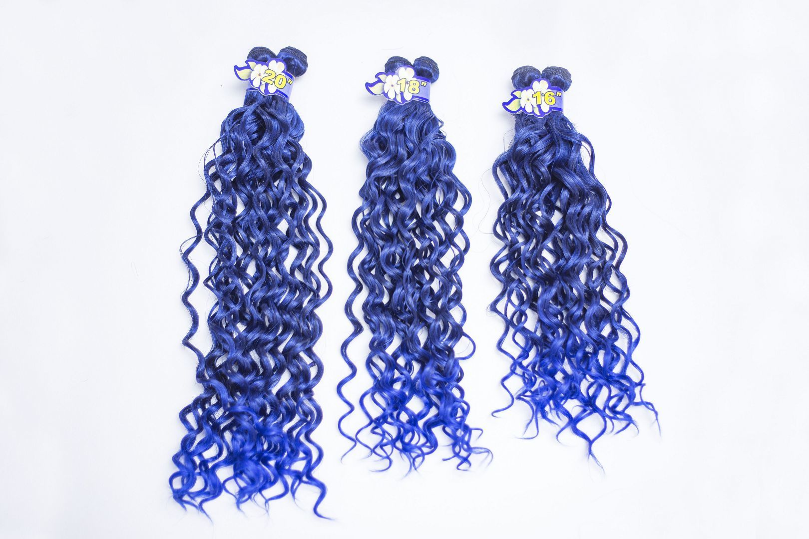 Spanish wave 6pcs t1bblue