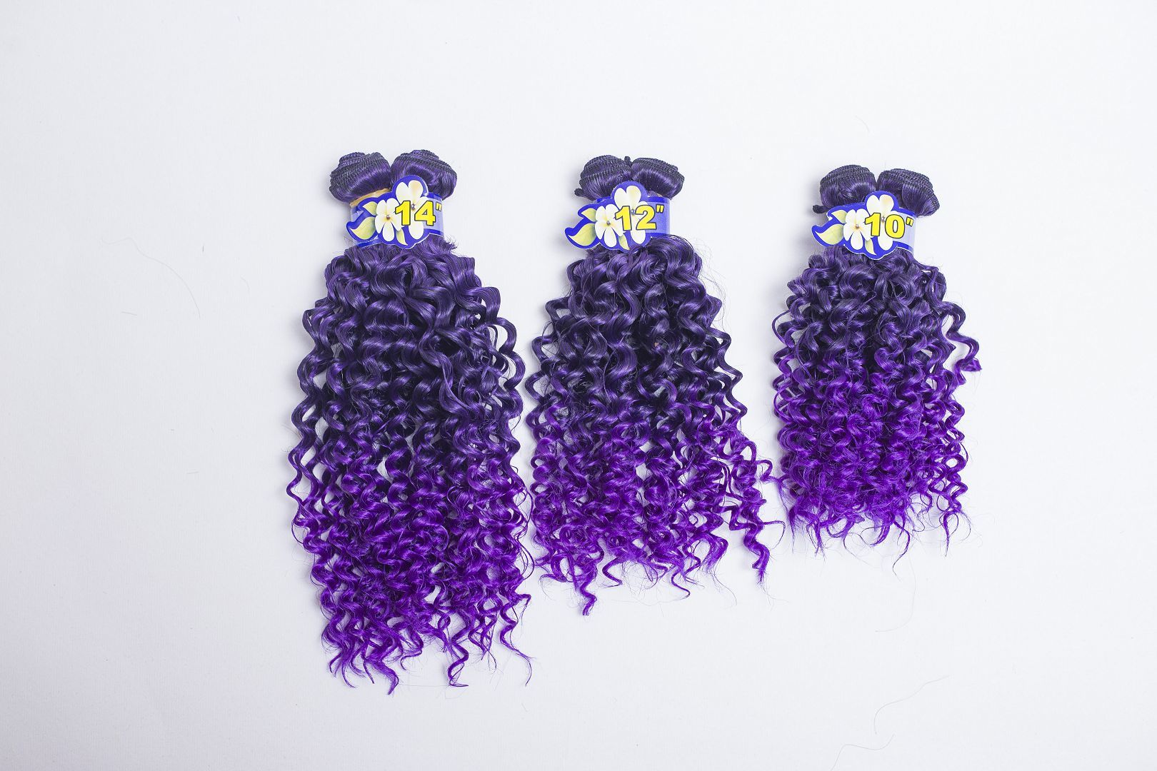 Water wave 6pcs 10-14 T1BPURPLE