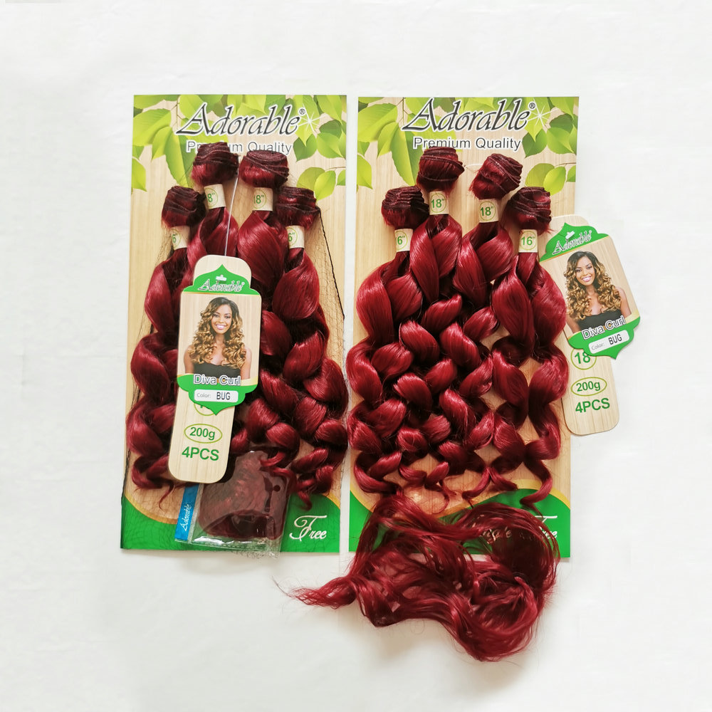 Diva curl 4pcs  Bug