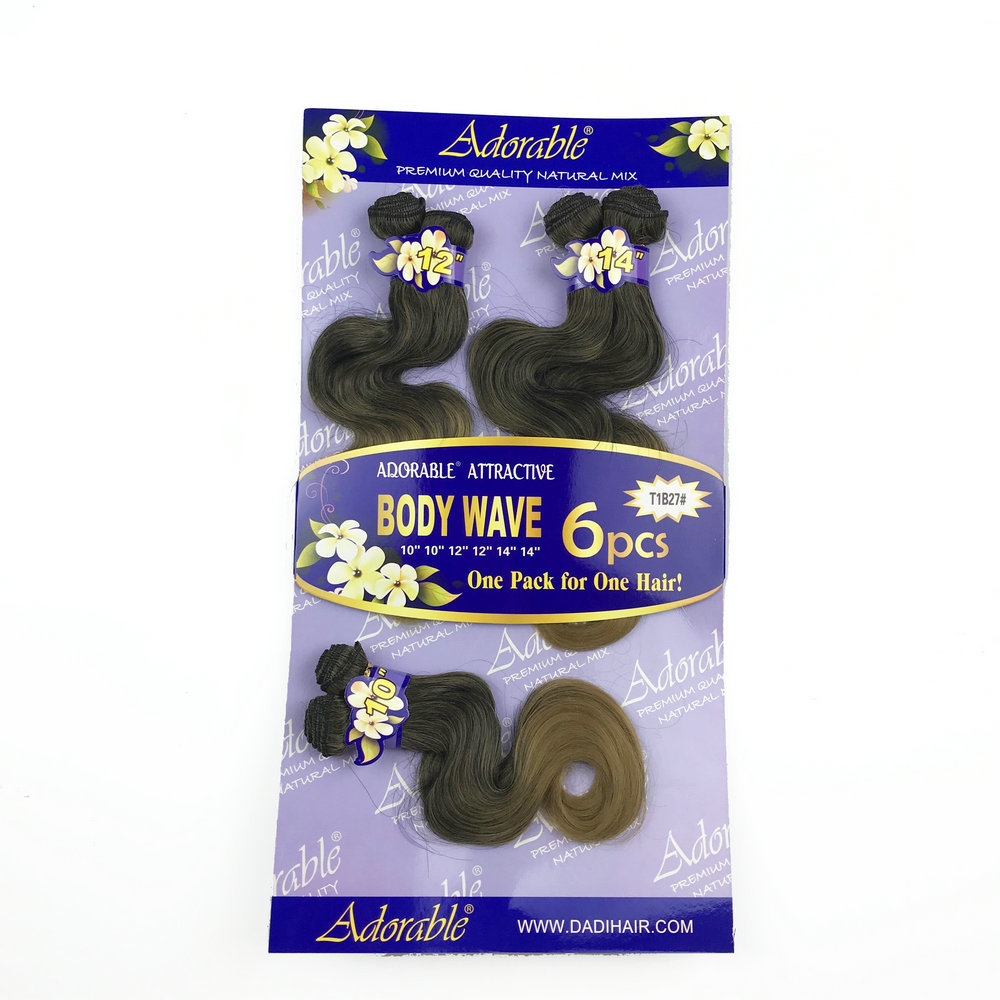 BODY WAVE 6PCS（10-14）