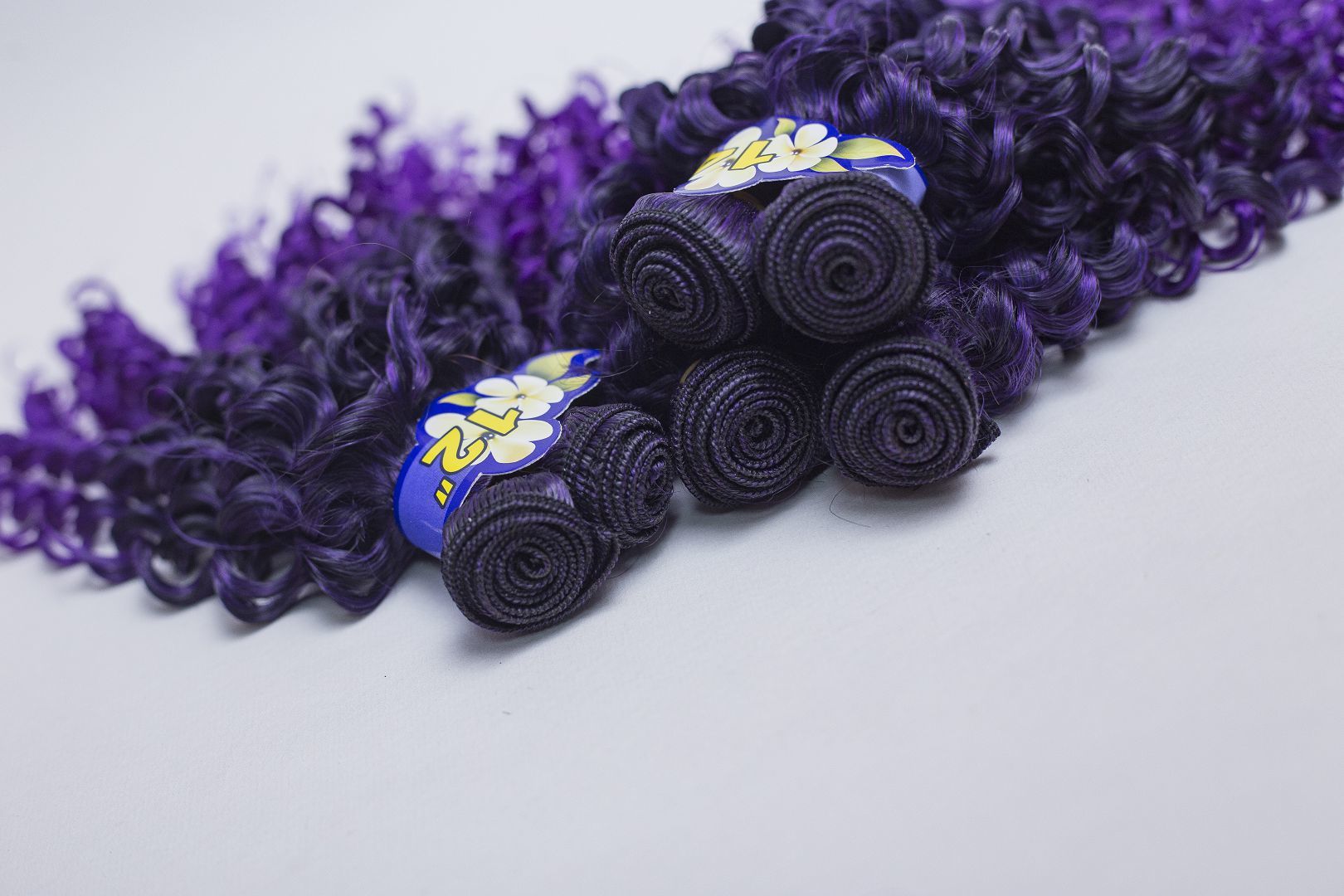 Water wave 6pcs 10-14 T1BPURPLE