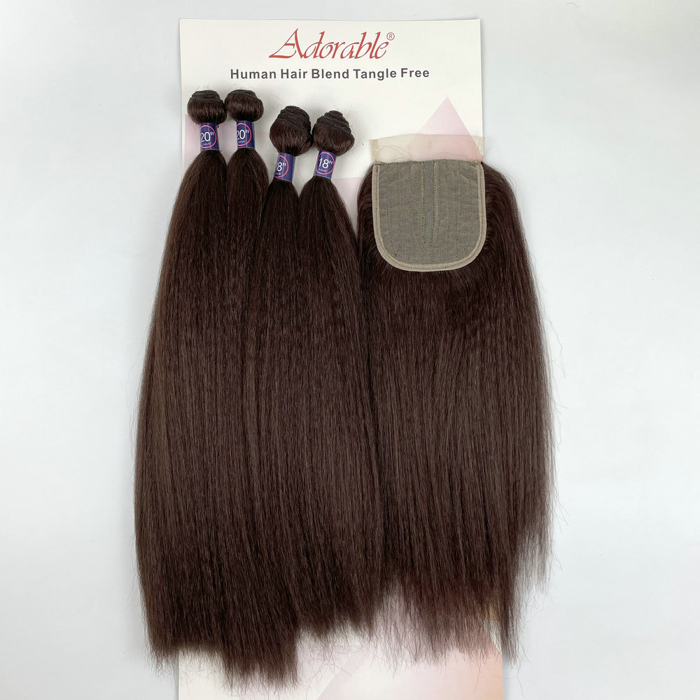 Kinky straight 18-20 4#