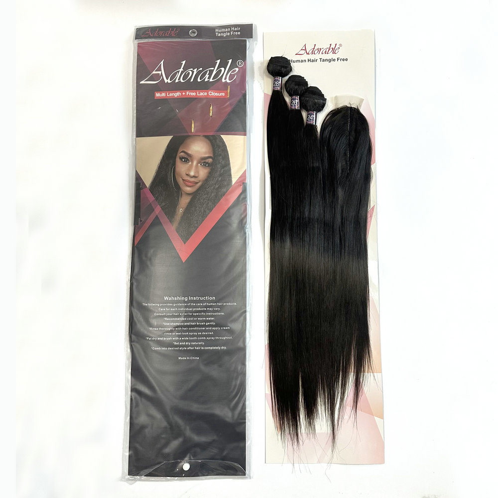 Remy straight 3pcs
