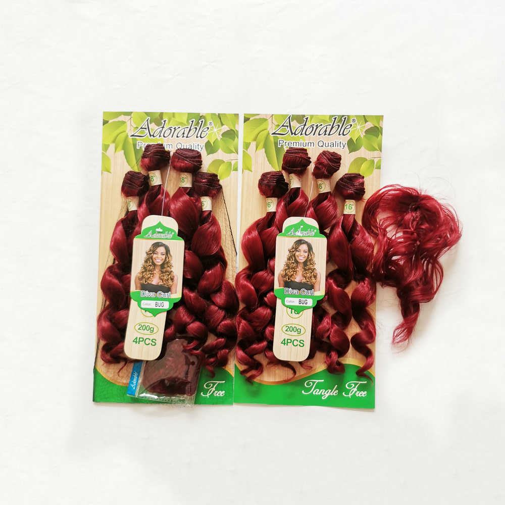 Diva curl 4pcs  Bug