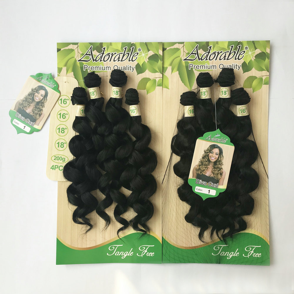 Diva curl 4pcs 1#